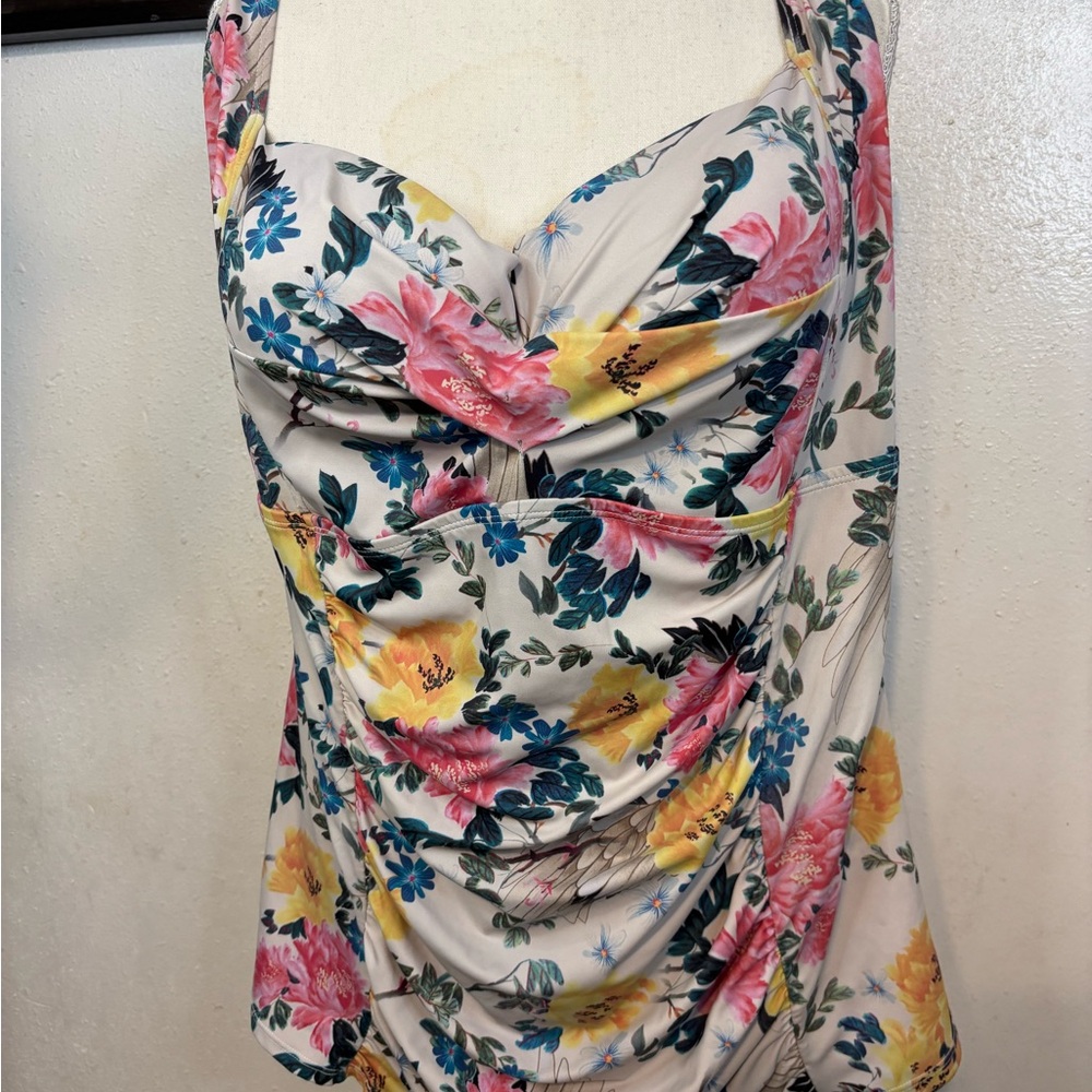 Torrid Floral One Piece Swimsuit